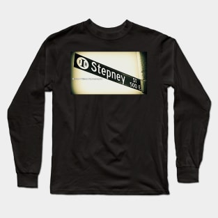 Stepney Street1, Inglewood, CA by Mistah Wilson Long Sleeve T-Shirt